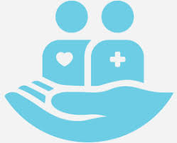 Mens achter de patiënt