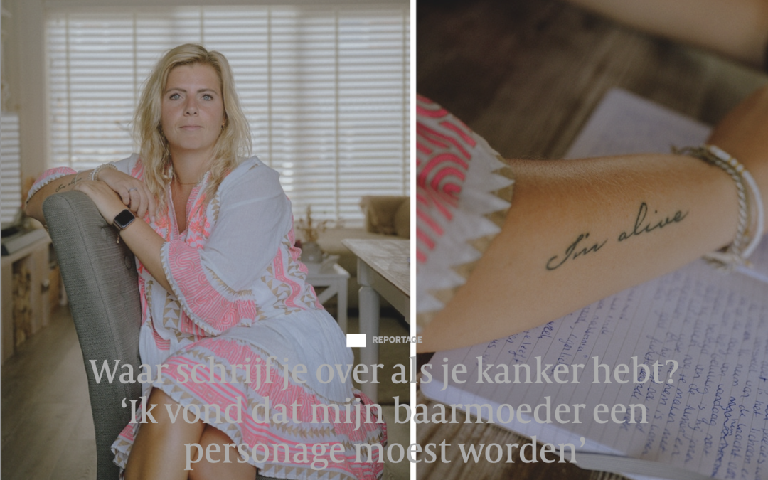 Waar schrijf je over als je kanker hebt?